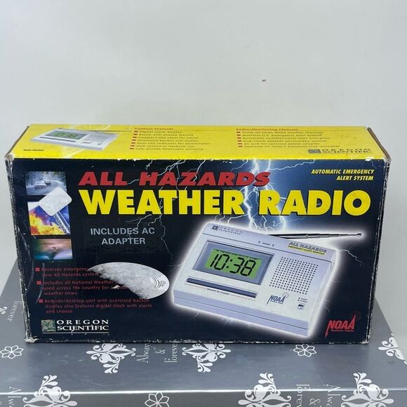 Oregon Scientific WR-3000 All Hazards Emergency Alert Monitor Weather Radio NOAA - Picture 1 of 6